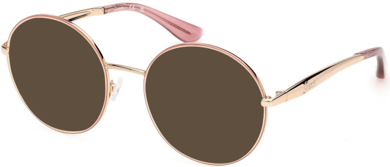 Guess GU50385 sunglasses in Shiny Deep Gold