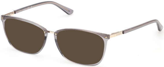 Guess GU50386 sunglasses in Shiny Grey