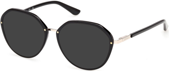 Guess GU50387 sunglasses in Shiny Black