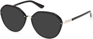 Guess GU50387 sunglasses in Shiny Black