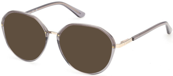 Guess GU50387 sunglasses in Shiny Grey