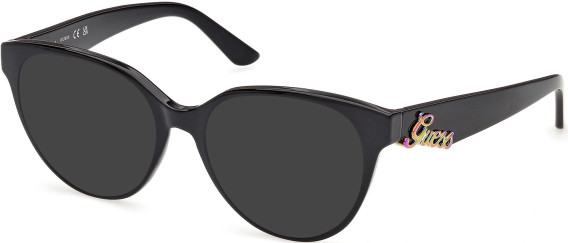Guess GU50388 sunglasses in Shiny Black
