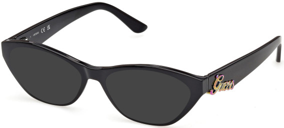 Guess GU50389 sunglasses in Shiny Black