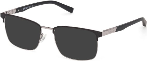 Timberland TB1802 sunglasses in Black/Silver