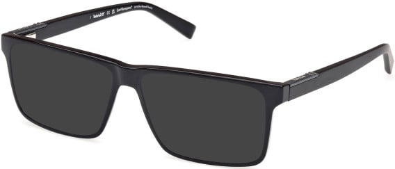 Timberland TB50004 sunglasses in Shiny Black