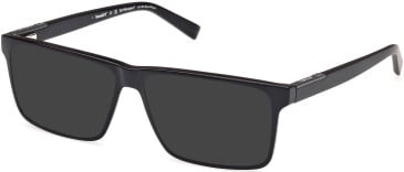 Timberland TB50004 sunglasses in Shiny Black