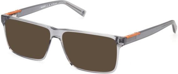 Timberland TB50004 sunglasses in Shiny Grey