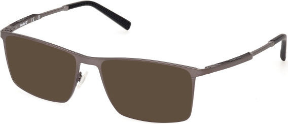Timberland TB50007 sunglasses in Matte Dark Ruthenium