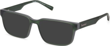 Timberland TB50025 sunglasses in Matte Dark Green