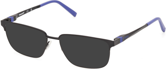 Timberland TB50027-57 sunglasses in Matte Black