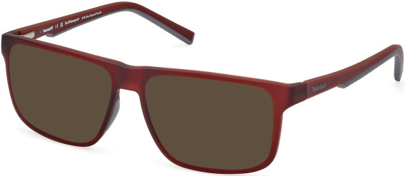 Timberland TB50029-H sunglasses in Matte Dark Red