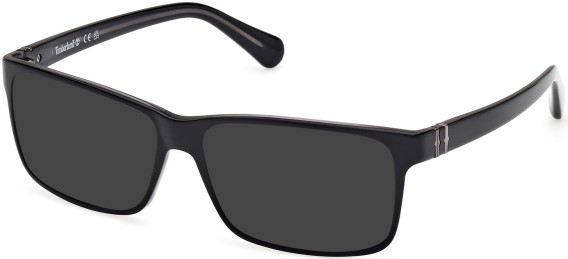 Timberland TB50035 sunglasses in Shiny Black