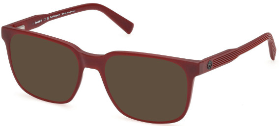 Timberland TB50047-54 sunglasses in Matte Dark Red