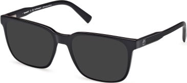 Timberland TB50047-56 sunglasses in Shiny Black
