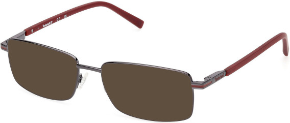 Timberland TB50048 sunglasses in Shiny Dark Ruthenium