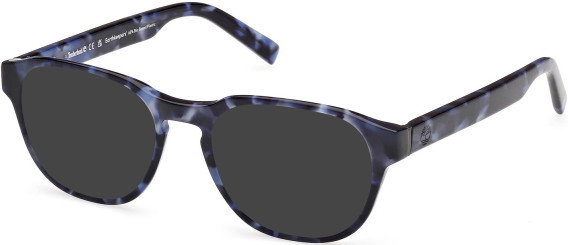 Timberland TB50052 sunglasses in Blue/Havana