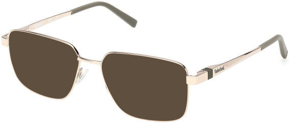Timberland TB50068 sunglasses in Shiny Pale Gold