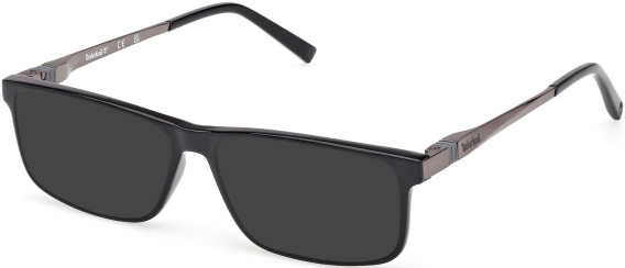 Timberland TB50069-H sunglasses in Shiny Black