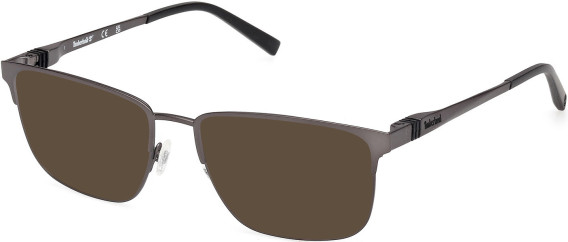 Timberland TB50070 sunglasses in Matte Dark Ruthenium