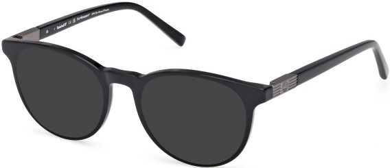 Timberland TB50071 sunglasses in Shiny Black