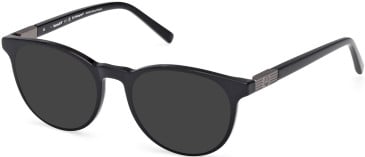 Timberland TB50071 sunglasses in Shiny Black