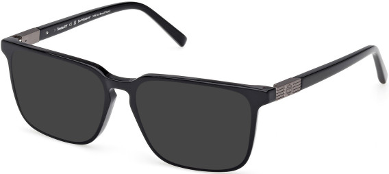 Timberland TB50072-H-54 sunglasses in Shiny Black