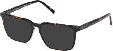 Timberland TB50072-H-56 sunglasses in Dark Havana