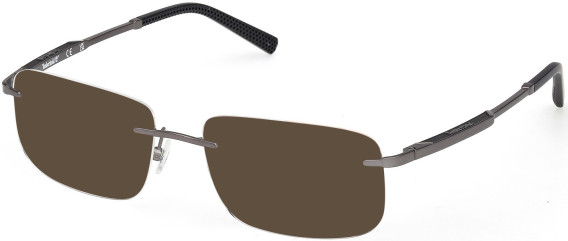 Timberland TB50075 sunglasses in Matte Dark Ruthenium