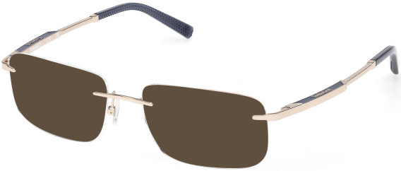 Timberland TB50075 sunglasses in Shiny Pale Gold