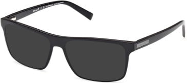 Timberland TB50076-55 sunglasses in Shiny Black