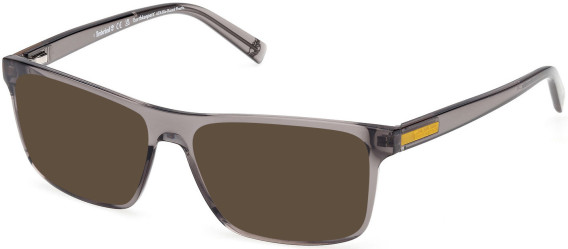 Timberland TB50076-55 sunglasses in Shiny Grey