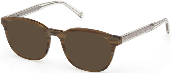 Timberland TB50084 sunglasses in Shiny Dark Green