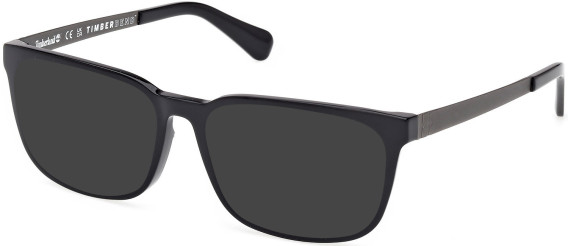 Timberland TB50086-H sunglasses in Shiny Black