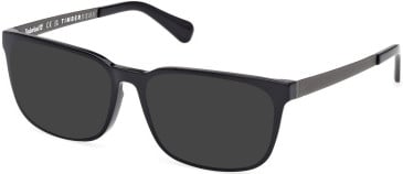Timberland TB50086-H sunglasses in Shiny Black