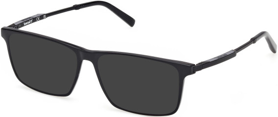 Timberland TB50093-53 sunglasses in Shiny Black