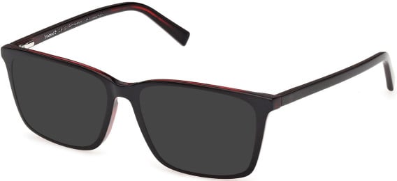 Timberland TB50095-H-53 sunglasses in Red/Horn