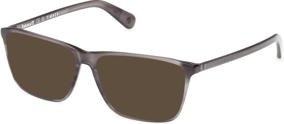 Timberland TB50098 sunglasses in Grey/Horn