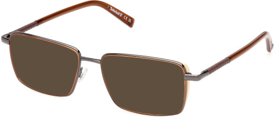 Timberland TB50115 sunglasses in Shiny Dark Bronze