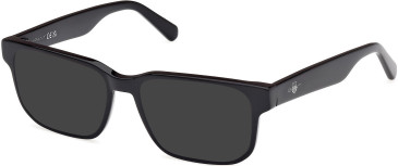Gant GA50030 sunglasses in Shiny Black