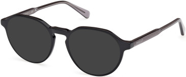 Gant GA50035 sunglasses in Shiny Black