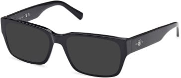 Gant GA50073 sunglasses in Shiny Black