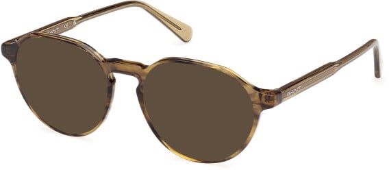 Gant GA50035 glasses in Light Green/Striped
