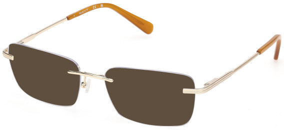 Gant GA50105 glasses in Shiny Pale Gold