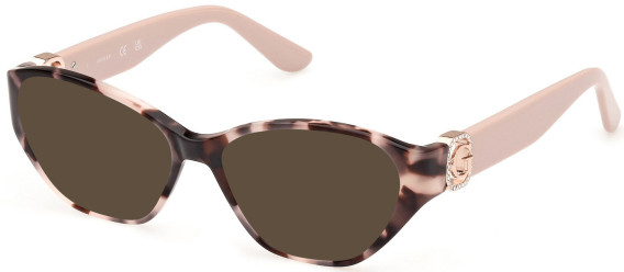 Guess GU50119 glasses in Coloured Havana