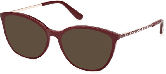 Guess GU50171 glasses in Shiny Bordeaux