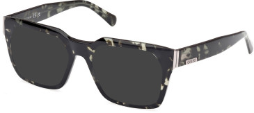 Guess GU50188 glasses in Dark Green/Havana