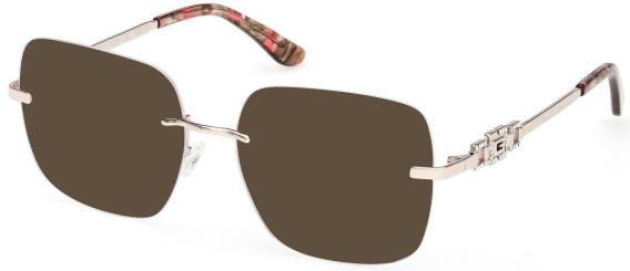 Guess GU50319 glasses in Shiny Pale Gold
