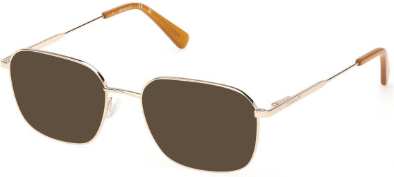 Gant GA50098 glasses in Shiny Pale Gold