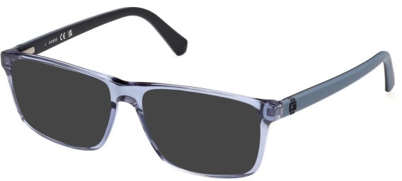 Guess GU50130 glasses in Shiny Blue