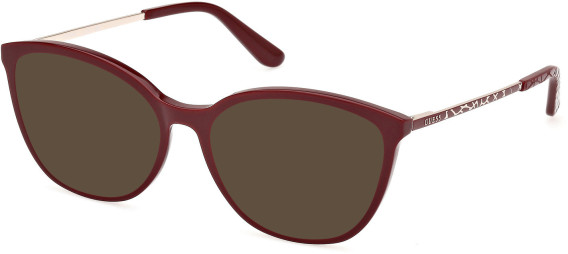 Guess GU50171 glasses in Shiny Bordeaux